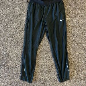 Nike Black Joggers with White Logo